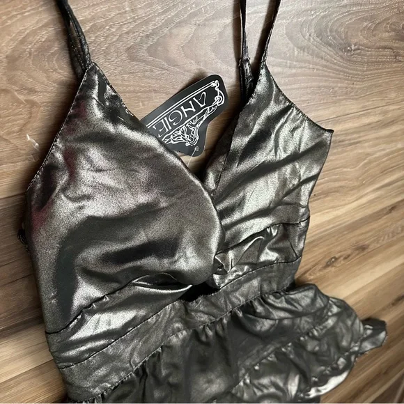 Angie Knot Front Mini Dress – NWT – Size L - Picture 6 of 11